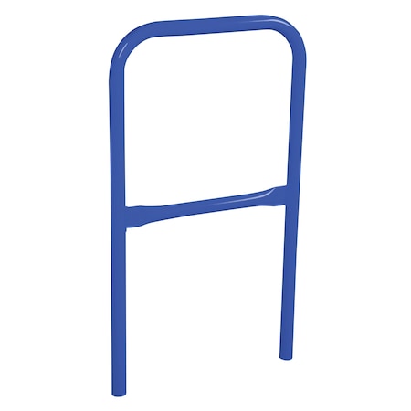 Vestil STEEL PIPE SAFETY RAILING 24 IN LENGTH BLUE VDKR-2-BL